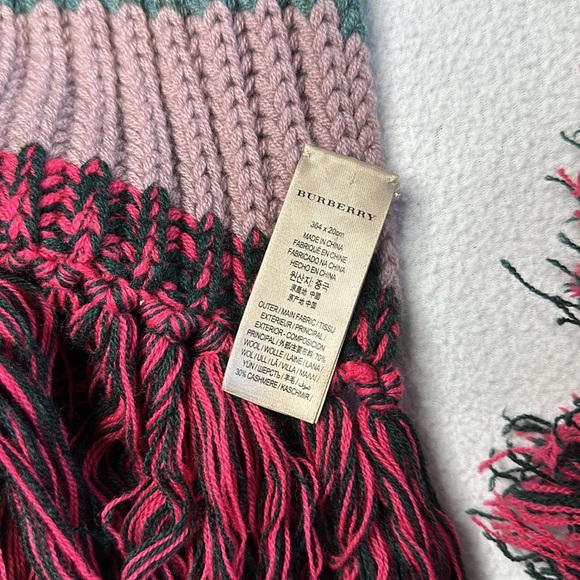 NWT Burberry Striped Knit - Picture 4 of 7